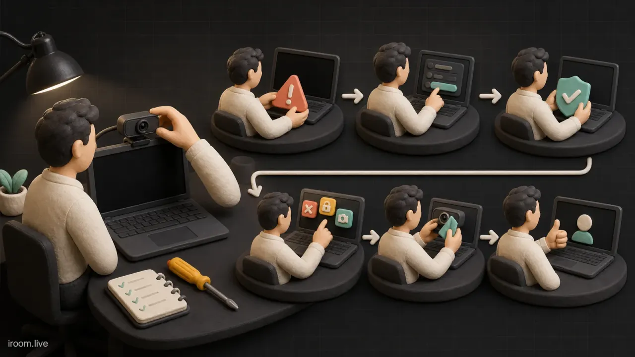 کاور حل مشکل دوربین در Google Meet؛ راهنمای تشخیص صفحه سیاه و تصویر قطع